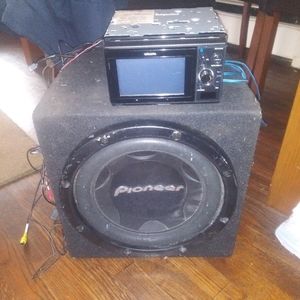 Tv Deck and kicker box